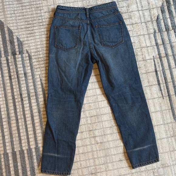 Pilcro Dark Blue Men's Straight Jeans - Picture 8 of 8